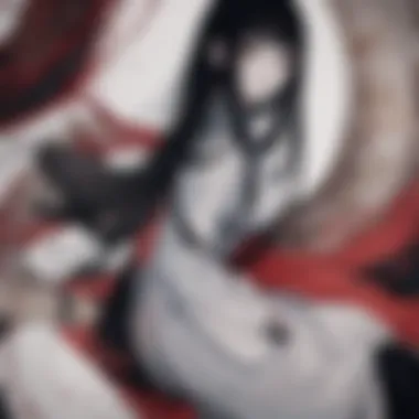 A collage of iconic moments from Junji Ito's stories, illustrating the unique blend of art and horror.