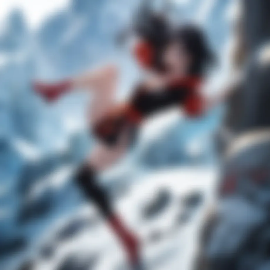 Epic battle scene from the latest Dragon Ball chapter