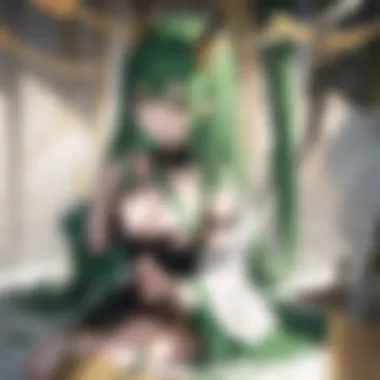 Envy: The Green-Eyed Influence Illustration of envy manifesting in character relationships
