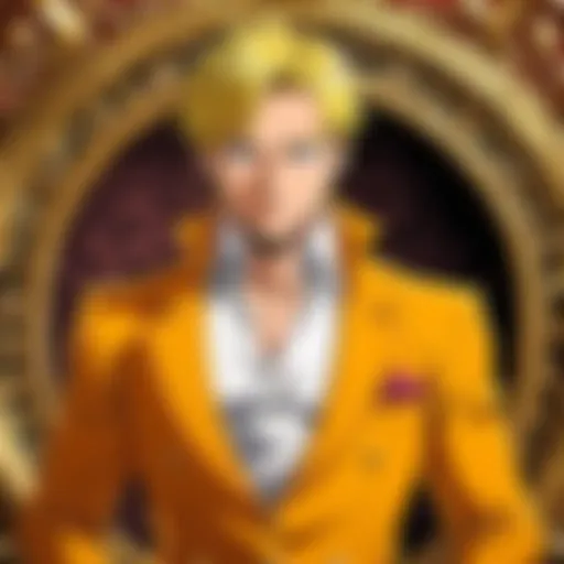Symbolic representation of greed in character design