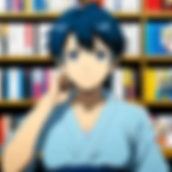 A visual representation of consumer preferences in selecting Blu-ray anime titles.