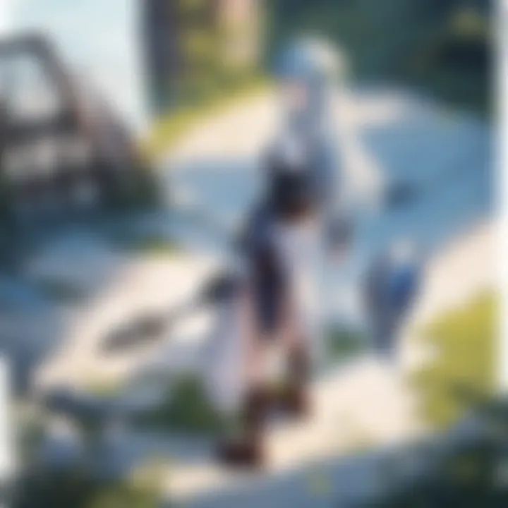A visual representation of the protagonist in Shield Hero, showcasing his unique armor and weapons.