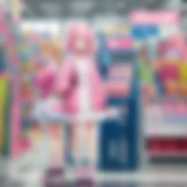 Kawaii Products Online Shopping Interface An online shopping interface showing Kawaii products