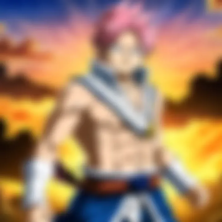 Screenshot of Fairy Tail's vibrant characters and action scenes