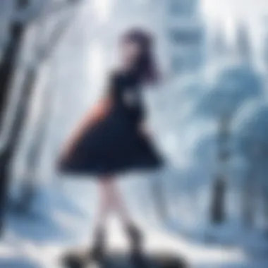 Enchanting Fantasy Landscape An enchanting landscape depicting a journey through fantasy