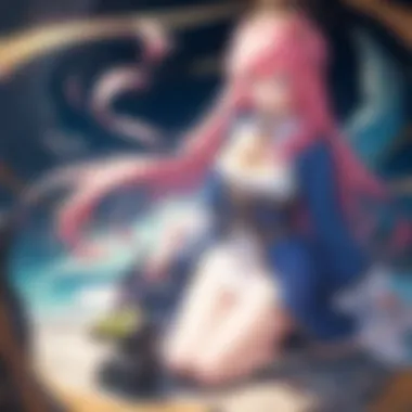 Character in Magical Cloak A character wearing a magical cloak symbolizing adventure
