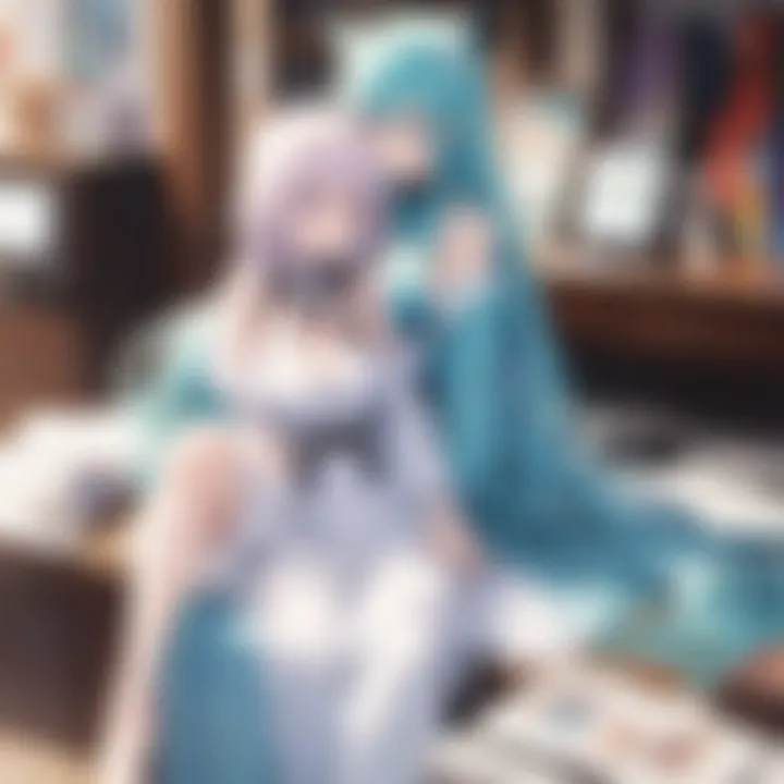 An online marketplace featuring various manga titles for sale.