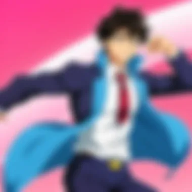 The Evolution of Comedy in Anime An artistic representation of the evolution of comedy anime over the years, featuring iconic series.