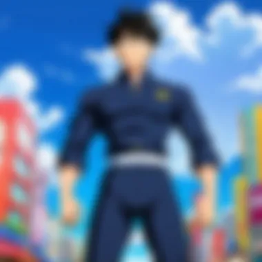 Dynamic Character Designs in Funimation Comedy A vibrant scene from a popular Funimation comedy anime, showcasing unique character designs and humor.