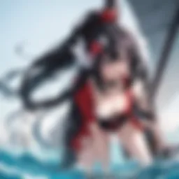 A dynamic scene from Dororo highlighting the protagonist's struggle and resilience.