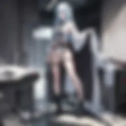 A dramatic scene depicting survival in a zombie apocalypse.