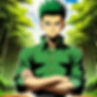 Gon Freecss: The Protagonist's Journey Visual representation of Gon Freecss in an adventurous pose