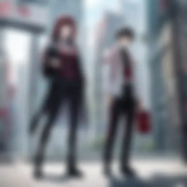 Key Characters in Ikebukuro West Gate Park Anime Artistic representation of key characters from the anime series set in Ikebukuro West Gate Park