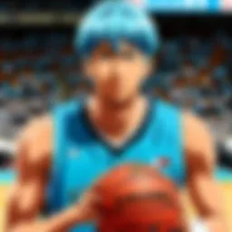 A visual representation of teamwork and synergy in Kuroko's Basketball.