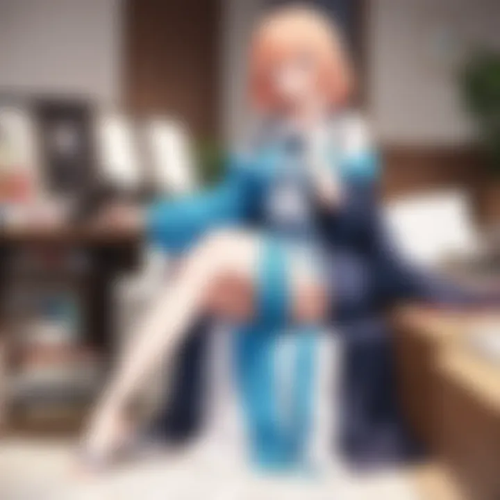 A captivating montage illustrating the emotional narratives present in various anime series.