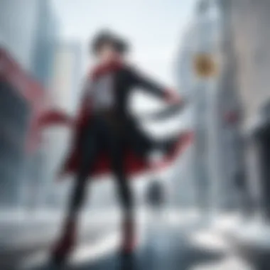 Key Characters in Cinematic Style Key characters from My Hero Academia depicted in a cinematic style
