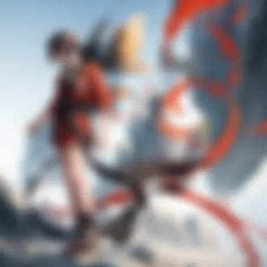 Naruto's Growth: A Journey of Resolve A close-up of Naruto's determined expression reflecting his growth