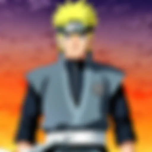Symbolic representation of Naruto Shippuden