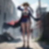 Luffy's adventurous spirit captured in vibrant detail
