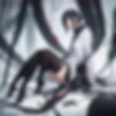 A dynamic scene showcasing the protagonist in a pivotal moment.