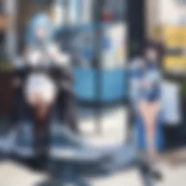 Iconic Characters from the Light Novel Universe An illustration of characters from different light novels