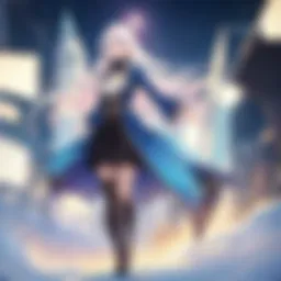 Cover of a popular light novel depicting a fantastical landscape