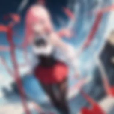 Vibrant Heart of Emotion A heart pulsating with vibrant colors symbolizing deep emotions in anime
