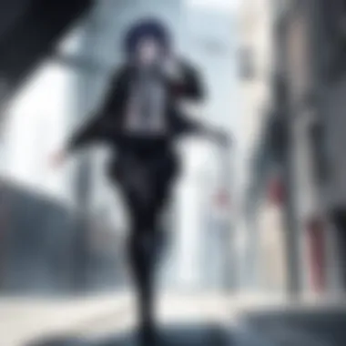 Character development highlighted through emotional expressions of main protagonists.