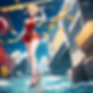 Dynamic Scene Illustrating Animation Style A dynamic scene illustrating the animation style.