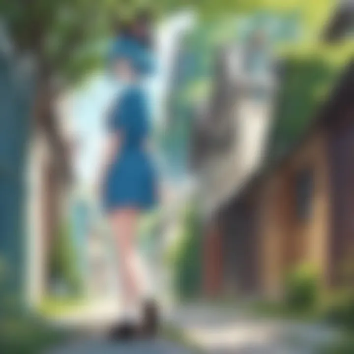 An iconic character from a Studio Ghibli film, embodying the spirit of adventure and magic.