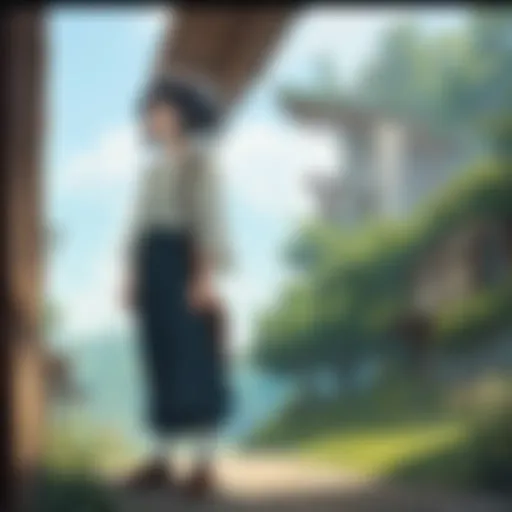 A breathtaking landscape from a Studio Ghibli film