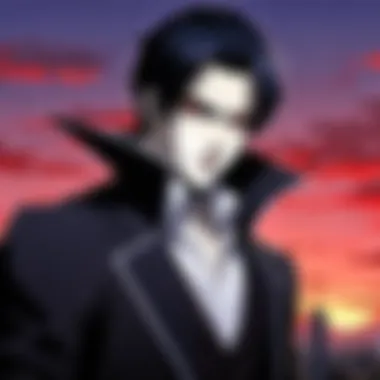Modern Interpretations of the Undead An artistic interpretation of a vampire freak in a modern setting