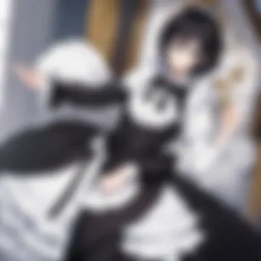 The Unique Animation Style of The Black Butler A visual representation of the unique animation style in The Black Butler.