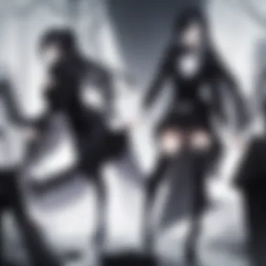Exploring the Dark Themes of The Black Butler Artistic depiction of the dark themes in The Black Butler.