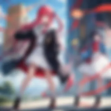 Collage of Magical Yoyo in Anime A collage of various anime scenes featuring the magical yoyo as a central element.