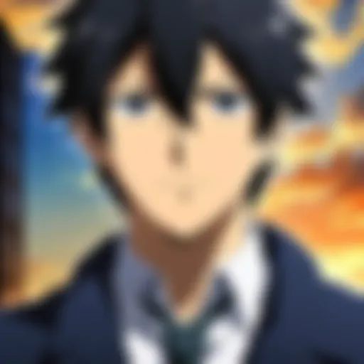 A captivating scene from a popular anime series highlighting emotional depth.