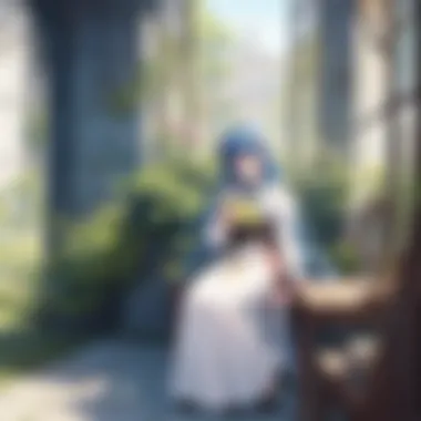 Narration Unveiled: Weaving Stories An artistic representation of narration elements blending into a visual narrative.