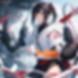 A visual representation of echi themes in anime