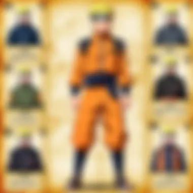 Character development progression of Naruto throughout the movie