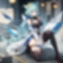 Symbolic representation of genko in anime art