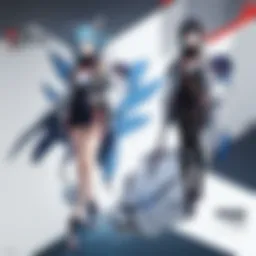 A sleek Gundam model showcasing intricate mechanical designs and details