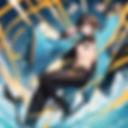 An example of an obnoxious hero kun displaying exaggerated traits