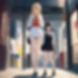 A captivating scene from an anime showcasing a pivotal moment in character development.