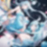 A captivating scene from Mieruko-chan showcasing its unique animation style