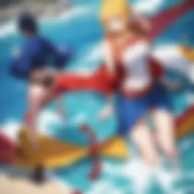 Fans Enjoying One Piece Together A cozy setting with fans enjoying One Piece together