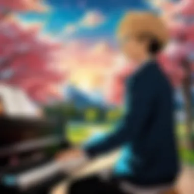 Connection Through Music An intimate duet showcasing the bond between characters