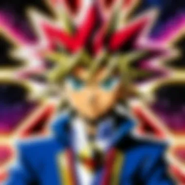 A visual representation of the various Yu-Gi-Oh! series logo designs.