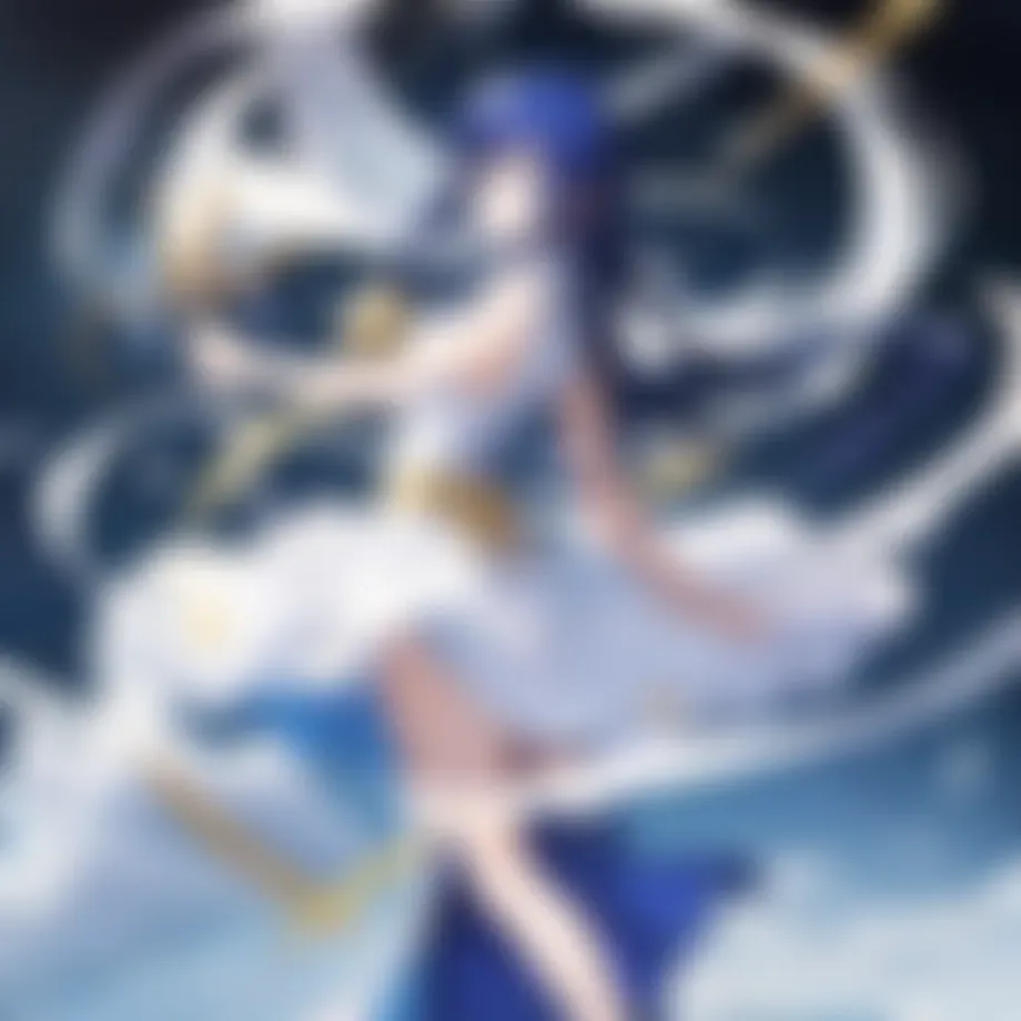 The central character of Zatch Bell engaged in a battle