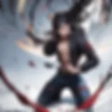 Zed showcasing his unique fighting style