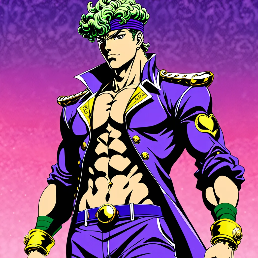 Celluloïd Original JoJo's Bizarre Adventure - Rare Import Japon - Bon état